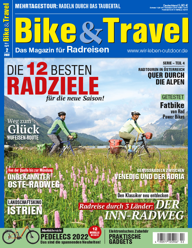 Bike&Travel Magazin 1/24 - jetzt im Handel!