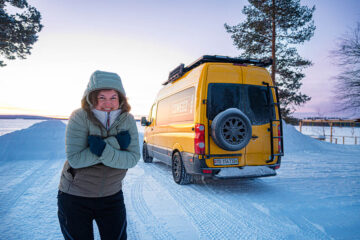 Eiskalt unterwegs – Wintercamping in Schwedisch Lappland