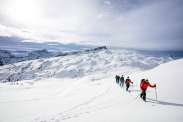 Auf dem Teppich bleiben – Skitouren im Kleinwalsertal