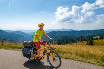 Schwarzwalddurchquerung mit E-Bike und Zelt