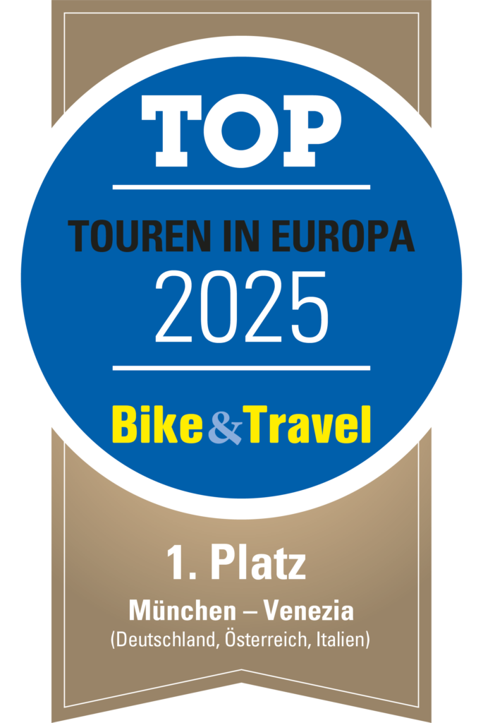 Bike und Travel Leservoting 2025 Europa und Anderswo München nach Venezia