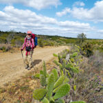 Wanderin auf der Via Algarviana