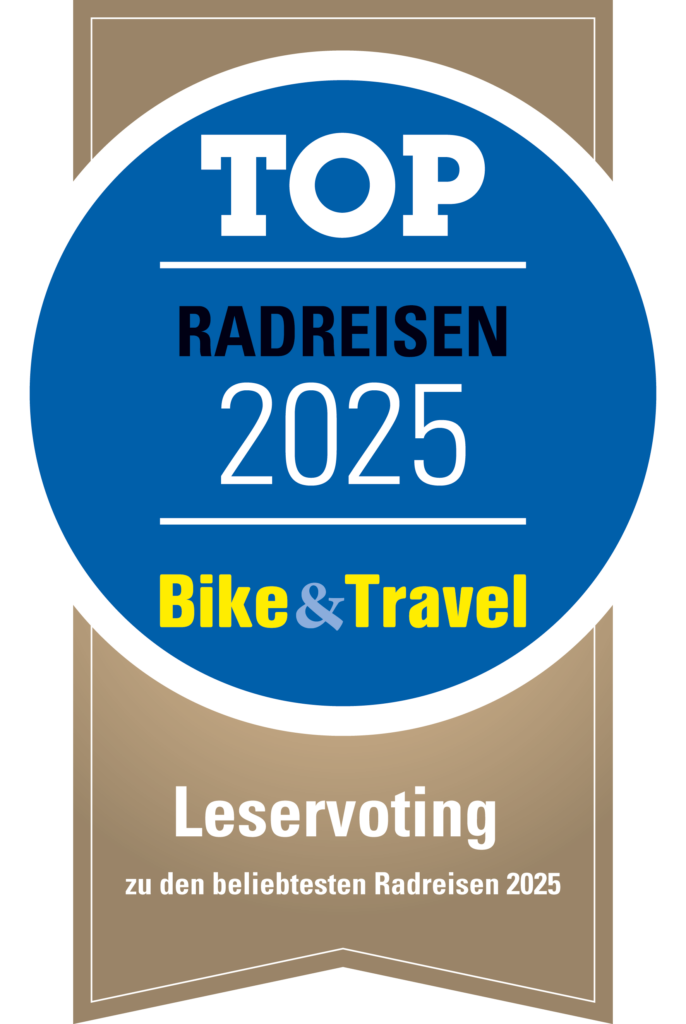 Bike & Travel Radreisen Leservoting Siegel 2025