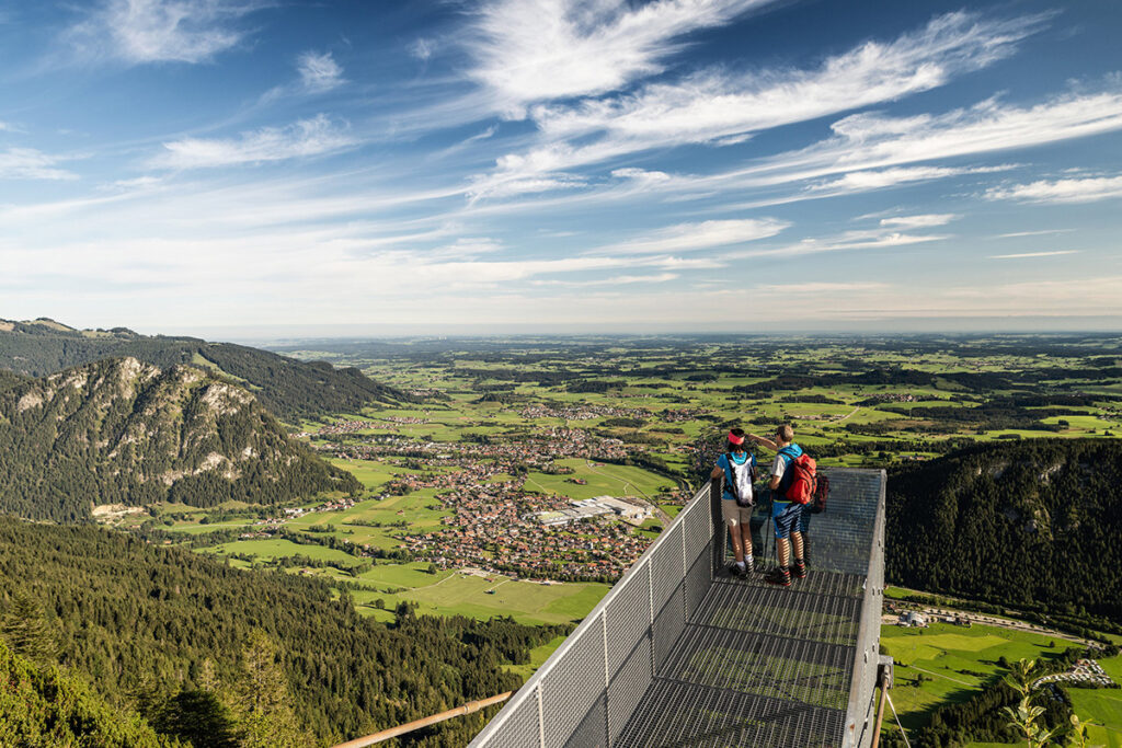 Aussichtssteg am Breitenberg in Pfronten