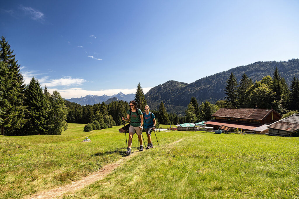 Wandern bei der Gundhütte © Pfronten Tourismus, Simon Toplak