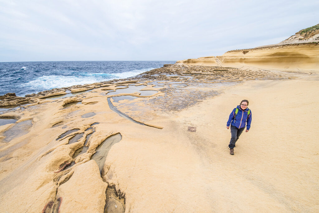 Wanderung Strand von Gozo