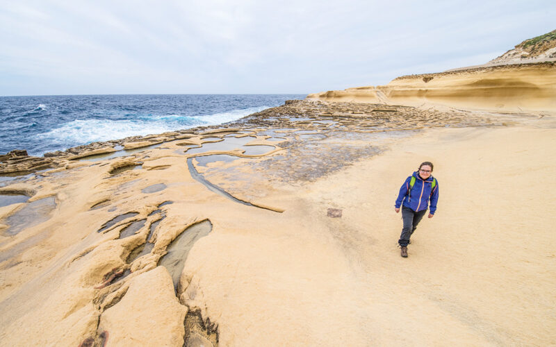 Wanderung Strand von Gozo